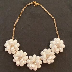 J Crew Floral Statement Necklace